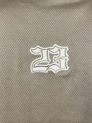 Vintage LADA Urban Wear Chicago Michael Jordan 23 Tan Graphic T Shirt Mens SZ XL