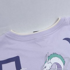 Spirited Away Haku Long Sleeve Shirt Womens 3X Purple Dragon Anime Studio Ghibli