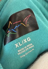 Greg Norman Pocket T Shirt Men’s XL Teal Green Fish Logo Casual Workwear Golf