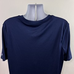 Champion T Shirt Men’s Large Short Sleeve Crew Neck Athletic Polyester Spell Out