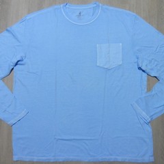 JOHNNIE O Mens 2XL XXL T SHIRT BRENNAN 2.0 MALIBLU BLUE LONGSLEEVE GOLF SURF TEE