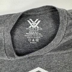 Vortex Optics Shirt T-Shirt Men’s LargeGray Long Sleeve Logo Lightweight
