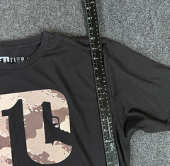 T1C Tier 1 Concealed Holsters Mens XL Desert Camo Glock Logo Black T Shirt