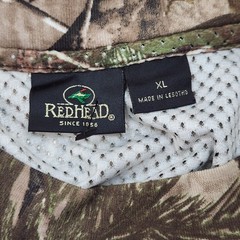 Redhead Realtree APG Camo T Shirt Mens XL Brown Long Sleeve Hunting Outdoor N01D