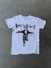 Vintage 1987 David Bowie The Glass Spider Tour Band Rock Tee Shirt 80s CLarge