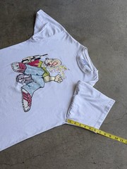 Vintage 90s Graffiti Hip Hop Clown T-Shirt Size XL JNCO