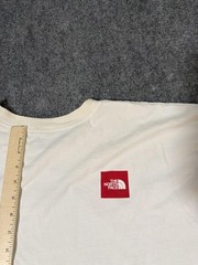 The North Face Shirt Mens 2XL White Never Stop Exploring Mountain Graphic Tee