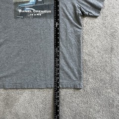 Daniel Cremieux Jeans Graphic T-Shirt Men’s L Gray Truck Nature Retro Vintage