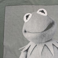 Vintage 90s Kermit Clein Under Where Shirt XL Changes Muppets Single Stitch USA