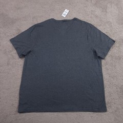 Club Room Men’s Dad Sueded Graphic T Shirt Charcoal Heather Grey 2XL