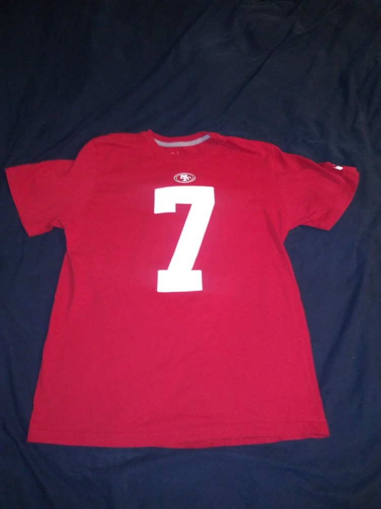 Nike NFL Team Apparel San Francisco 49ers #7 Colin Kaepernick Men’s Shirt Large