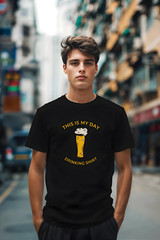 FUNNY DAY DRINKING T-Shirt Size S-5XL