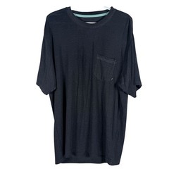 Free Fly Bamboo Pocket T-Shirt Mens L Charcoal Heather Gray Short Sleeve Tee