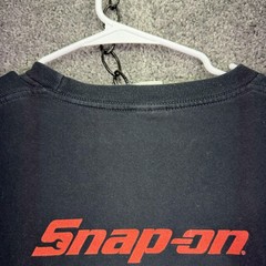 Fruit Of The Loom Shirt Mens Large Black Snap-on Tool Every Tech Mechanic Tee