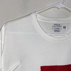 Polo Ralph Lauren Shirt Mens Large Logo Graphic Short Sleeve T-Shirt Preppy Read