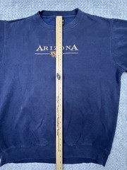 Vintage Sedona Arizona Crew Neck Heavy Shirt Vtg Nave Blue Embroidered 90s