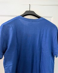 NEW BRCC Black Rifle Coffee Company 70s Logo Royal Blue T Shirt Size Large