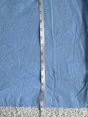 Greg Norman T Shirt Men’s Medium Light Blue Pocket Tee Relaxed Fit Short Sleeve