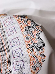 New Men Luxury Diamond Horse Rhinestones Fashion T-Shirt High Quality