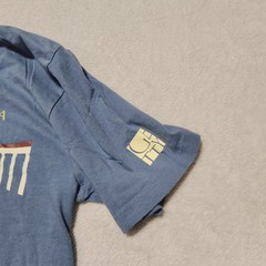 The Getty Villa Museum T-Shirt Size M Malibu, CA Blue Art Graphics