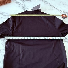 Versace 1013302 Maxi Chain Black Cotton Men’s logo-print T-shirt, Size Small