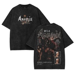 Arcade Anime Amnesia – The Dark Descent Double Printed Washed 2 Sided Printing