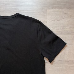 NWT VINCE SHORT SLEEVE HENLEY T SHIRT MENS SZ LARGE $125 USA BLACK 100% COTTON