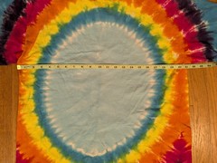 Liquid Blue Grateful Dead tie-dye t-shirt Large Bertha