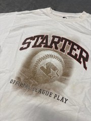 Vintage 90s Starter Official League Play Baseball Graphic T-Shirt XL
