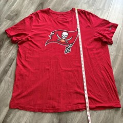 Nike Tampa Bay Buccaneers T-Shirt Mens XXL Red Short Sleeve NFL Football Logo