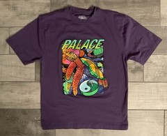 Small Purple Palace T Shirt Yin Yang ☯️ Logo Turtle 🐢 Retro