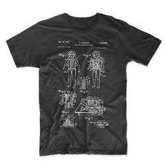 Surgery Doll Patent T-Shirt.100% Cotton Comfy Tee on Black White or Gray. NEW