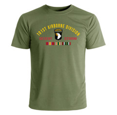 101st Airborne Division Desert Storm Veteran Ribbon T-Shirt Officially Licensed