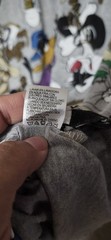 Looney Tunes Men’s Gray All-Over Graphic Print Crew Neck T-Shirt Size L