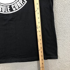 dragon ball Z t shirt mens M black capsule corp. trunks