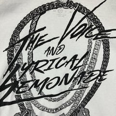 Y2K Lyrical Lemonade X OTF White Graphic T Shirt Size XL Rare Rap Tee Hip Hop