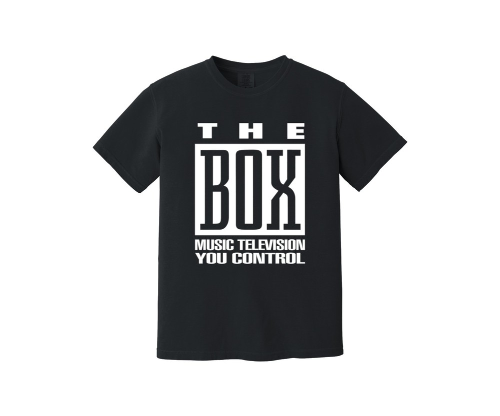 The Box Heavyweight T Shirt -music video channel, jukebox TV, 90s hip hop videos