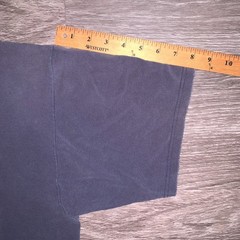 Vintage Faded Blue Microsoft SQL Server 7.0 Embriodered Knit Tech T-Shirt Sz. XL