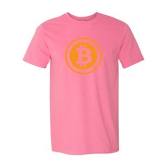 Bitcoin Logo Crypto Symbol Tshirt Cryptocurrency Tee Print DTF T-Shirt S/5XL