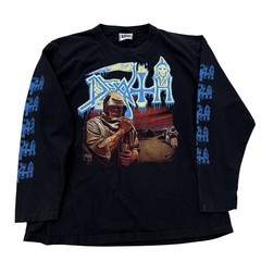 Vintage 90’s Death Leprosy Single Stitch Long Sleeve T-shirt Metal Band Sz XXL
