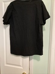 Lot Of 3 Logo Nike Hanes Adidas Mens T Shirt Short Sleeves Black Blue Gray Sz M