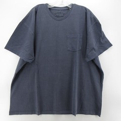Orvis Shirt Men XXL Blue Surfwashed Pigment Dyed Cotton Pocket T-Shirt Tee NWT