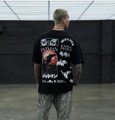 NEW Darc Sport X Batman Large DARC CAVE “PREMIUM” OVERSIZED TEE