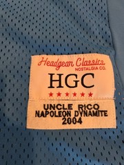 Headgear Classics Napoleon Dynamite Uncle Rico Jersey L 2004 Blue #82 Jon Gries