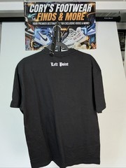 Left Point Italy Black Fighter / Graffiti Men’s T-Shirt Size XL