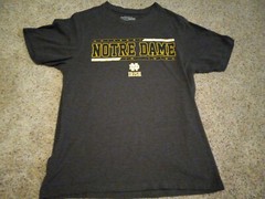 Notre Dame ND Irish College T Shirts Multiple Sizes, Brands, Styles To Choose