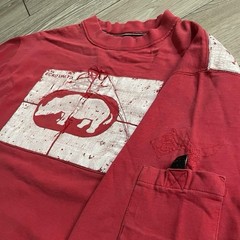 Vintage Y2K Ecko Unltd Red Shirt Size L