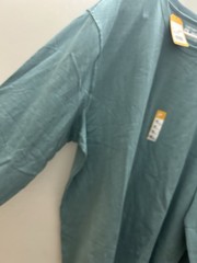 CARHARTT Loose Fit Heavyweight Long-Sleeve Logo Sleeve Graphic Size XLT TK0231-M