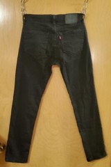 Levi’s Strauss & Co. 511 Jeans 32×32 /Black Denim Flat Front Straight Leg