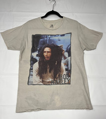 Bob Marley Tshirt Zion Mens Size Large Full Color Image
